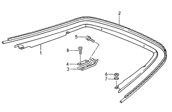 811-025 - Pieces de fixation
etrier de serrage
Joint en caoutchouc