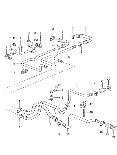 105-003 - Conduit liq. refroidissement
chauffage