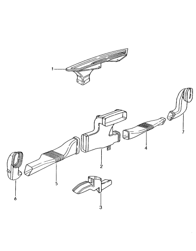 813-001 - chauffage
Conduit d'air pour diffuseur