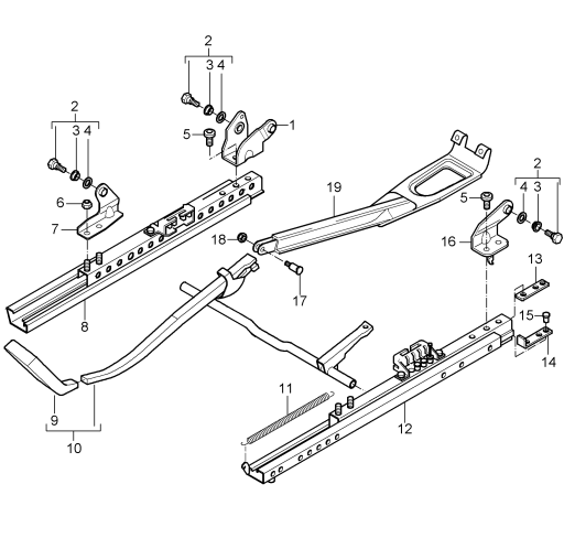 817-050 - siege sport
armature de siege sans reglage
en hauteur