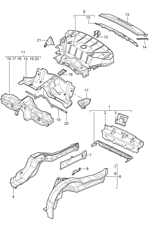 801-035 - Partie arriere du vehicule