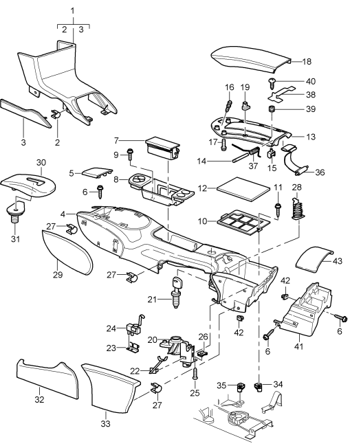 809-020 - Console centrale