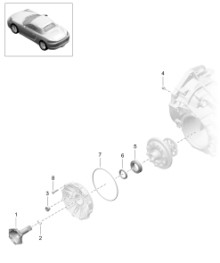 302-005 - Boîte de vitesses mécanique
pieces detail
differentiel autobloquant
Bride articulee