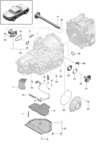 320-005 - - PDK -
Boite de vitesses
pieces detail