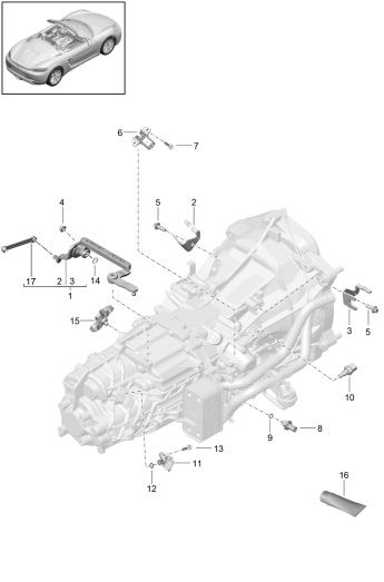 302-010 - Boîte de vitesses mécanique
pieces detail
Module capteur
