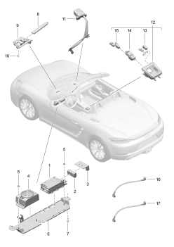 911-004 - POUR VEHICULES AVEC TELEPHONE
ET APPEL DE DéTRESSE