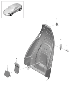 817-004 - Coquille de dossier
siege sport
Elements carross.amovibles