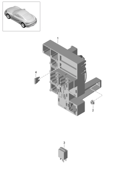 902-001 - centrale electrique
pour coffre a bagages