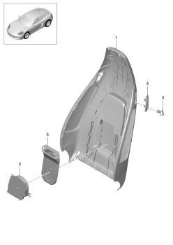 817-019 - Coquille de dossier
Siege Sport Plus
Elements carross.amovibles