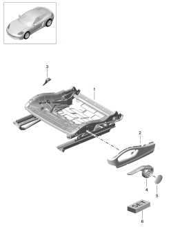 817-023 - cadre de siege
Siege Sport Plus
Elements carross.amovibles
Kit de reparation
detection occupation siege
ecran p. commutateur