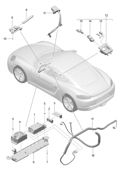 911-004 - POUR VEHICULES AVEC TELEPHONE
ET APPEL DE DéTRESSE