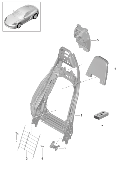 817-021 - cadre de dossier
Siege Sport Plus
Elements carross.amovibles