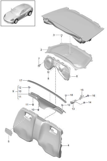 807-025 - Garnitures
Compartiment moteur