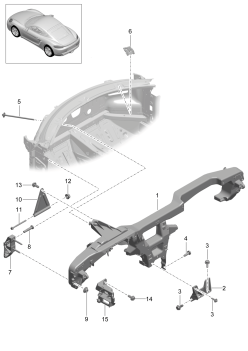 809-015 - cadre de support
tableau de bord