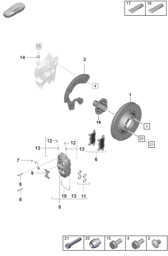 603-000 - Freins a disque
Essieu arriere
GT3