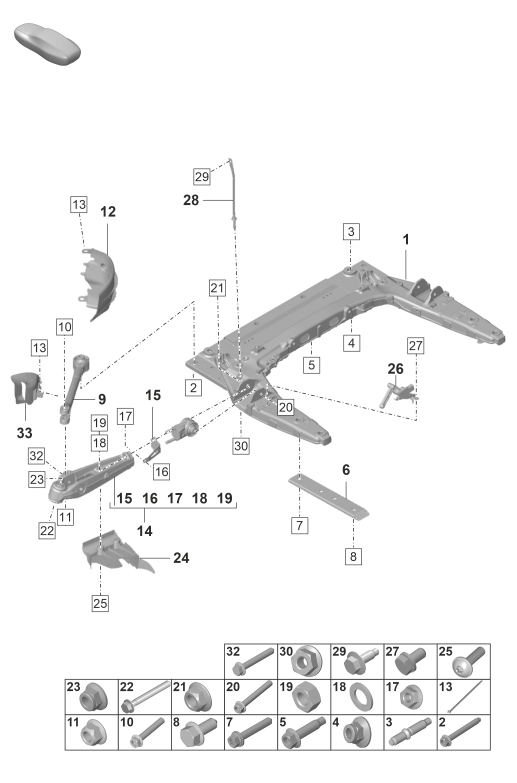 401-000 - Traverse
bras transversal