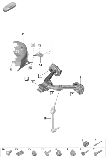 401-010 - bras transversal