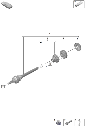 501-100 - Arbre de transmission