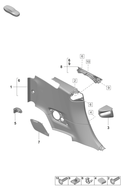 807-260 - Revetement lateral
Cabrio