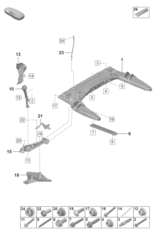 401-000 - Traverse
bras transversal