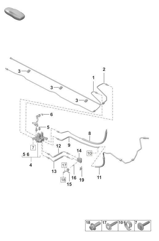 402-110 - Conduite hydraulique
Bas de caisse
PDCC