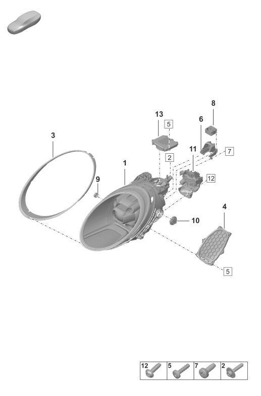 905-010 - Projecteur a DEL
D             >> - 07.07.2020