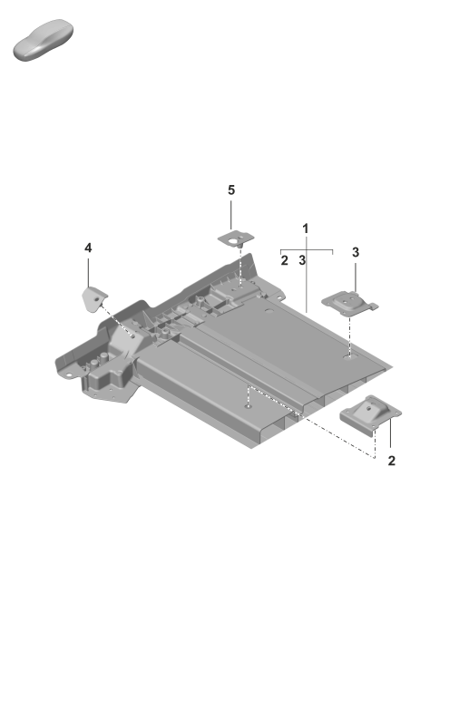 801-250 - Support de siège
Tole de plancher