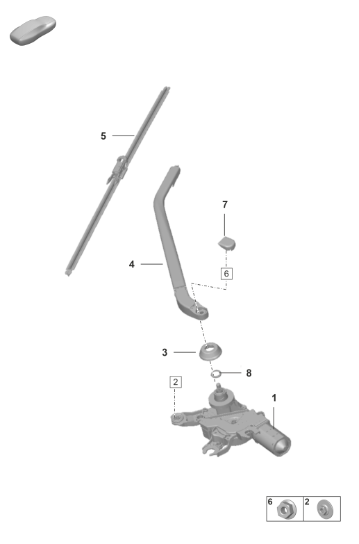 904-050 - Essuie-glace de lunette