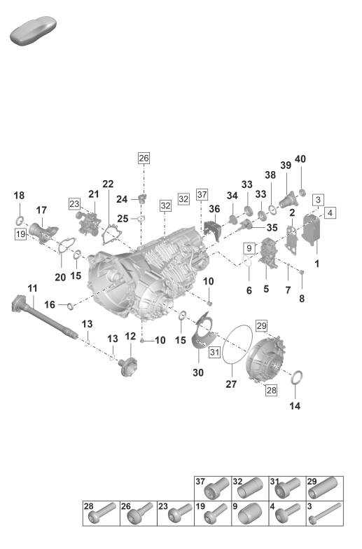 301-100 - Boîte de vitesses mécanique
pieces detail