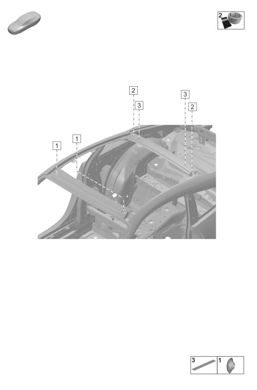 806-250 - Obturateurs pour carrosserie
Assemblage-tôlerie-carrosserie
Traverse de pavillon