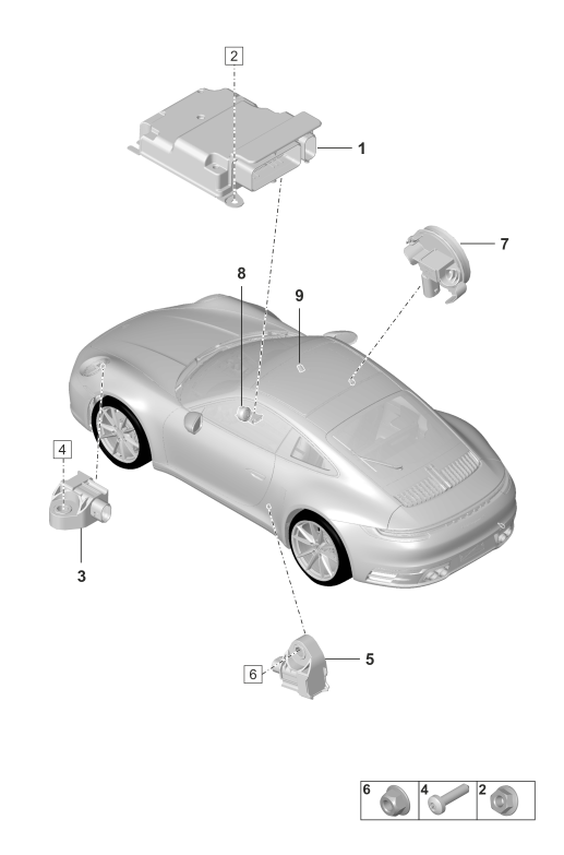 901-060 - Calculateur pour airbag
Detecteur crash airbag