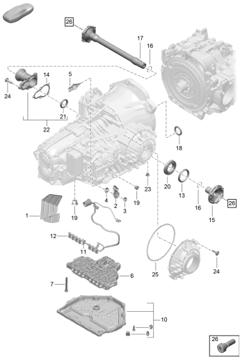 320-050 - - PDK -
Boite de vitesses
pieces detail