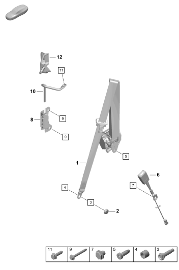 812-000 - Ceintures de securite