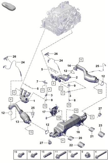 202-010 - systeme d'echappement