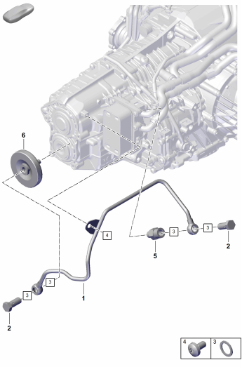360-050 - - PDK -
Boite de vitesses
Conduite d'huile