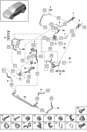 815-100 - chauffage
Circuit haute température
pour vehicules avec
transmission hybride