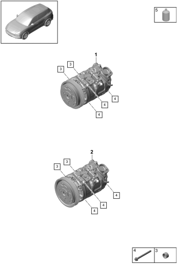 814-030 - Compresseur
Climatiseur
R1234YF