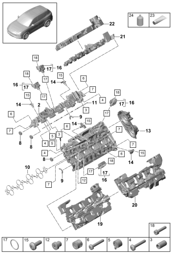 103-025 - couvre-culasse
Insonorisation
Elements carross.amovibles