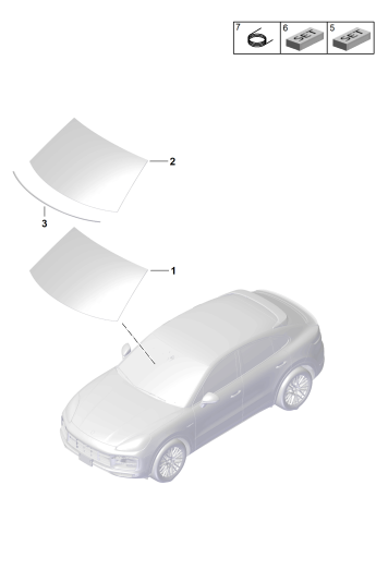 805-010 - Pare-brise
Coupe