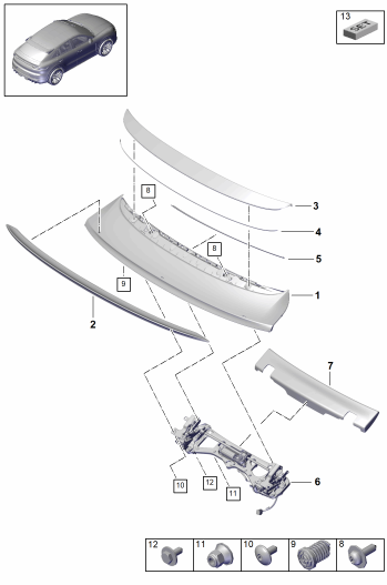 803-047 - Aileron arriere
Coupe
GT