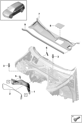 813-001 - caisson d'eau
pour vehicules avec
transmission hybride