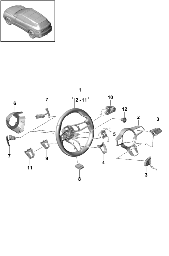 403-051 - volant de direction
Turbo