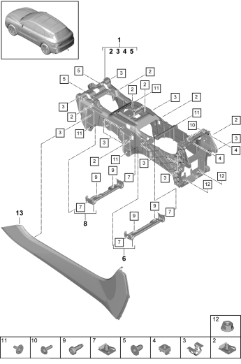 809-030 - Console centrale