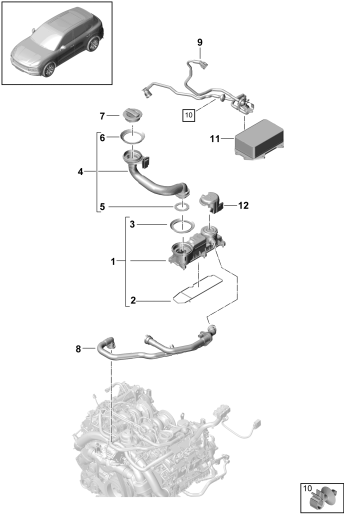 106-035 - Aeration pour bloc-cylindres
separateur d'huile