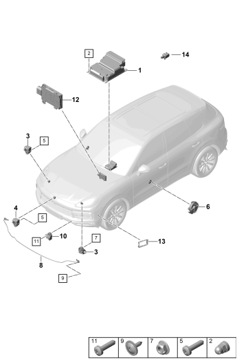 901-006 - Calculateur
Capteurs
Airbag
Capteur de pression
Protection pietons