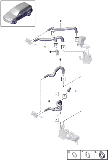 815-010 - chauffage
Circuit basse température
caisson d'eau
pour vehicules avec
transmission hybride