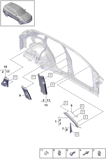 807-020 - Revetement
Montant A
Montant central
Revetement de colonne C
et
element retractable