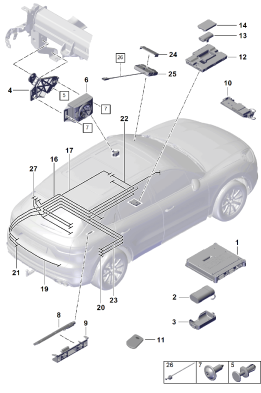 911-024 - POUR VEHICULES AVEC TELEPHONE
ET APPEL DE DéTRESSE