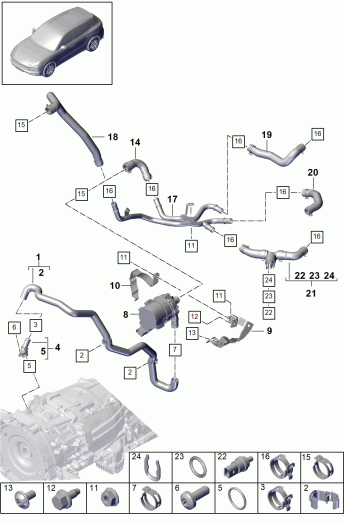 105-088 - Refroidisseur a refrigerant
Flexibles a refrigerant