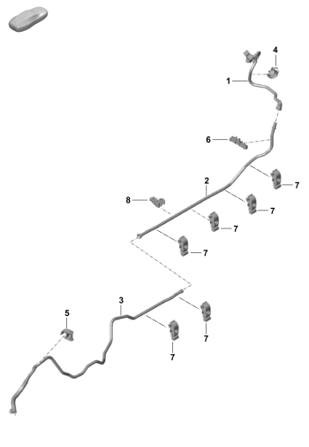 604-150 - Conduite de depression
servofrein